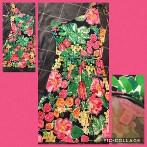 Lilly Pulitzer one shoulder swing dress